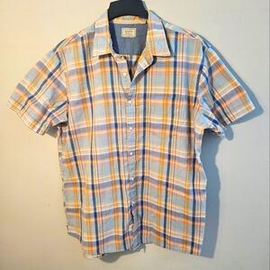 Arrow Plaid Short Sleeve Shirt